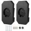 2 PCS Vinyl Siding Mounting Blocks, Light Mounting Blocks with