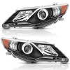Headlights Assembly for 2012 2013 2014 Toyota Camry L/SE/LE/XLE/Hybrid Halogen
