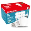 LAMPHOME 8-Pack Daylight White LED Bulbs - Brighten Your Bedroom