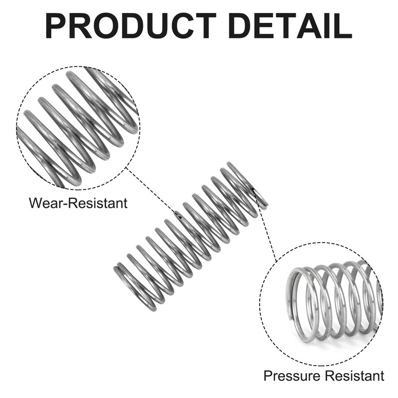 GUNGY Compression Spring Stainless Steel Spring Compression Springs 40 mm