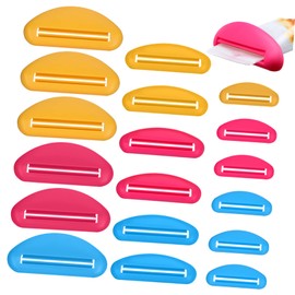 FOMIYES 18pcs Extruder Salon Dye Cream Squeezer Toothpaste Tube Squeezer Toothpaste Squeezing Tools Toothpaste Squeezer Lotion Cream Tube Squeezer Pigment Tube Tube Squeezer Tool