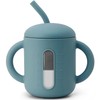 SAMiGO Silicone Sippy Cup, Baby Straw Cup for 6 12