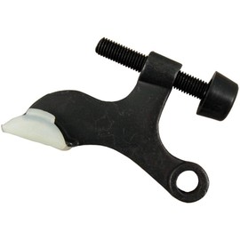 Oil Rubbed Vintage Venetian Adjustable Hinge Pin Stop with Foot