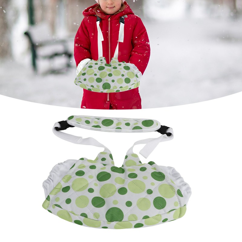 Winter Hand Muffs Windproof Thermal Gloves Cold Weather Zippered Pockets