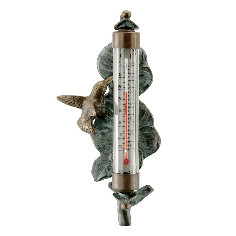 SPI Home 33314 Hummingbird Wall Mounted Thermometer
