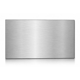 Evgosm Tempered Glass Backsplash for Kitchen, Stainless steel Stove Splashback, Glass Backsplash, Used for Kitchen Wall Protection and Decoration, Easy to Install and Clean. (30x16'')