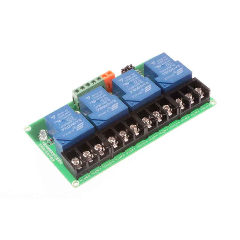 NOYITO 30A 4 Channel Relay Module High Low Level Trigger