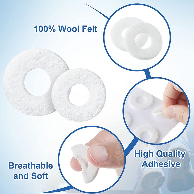 12 Sheet Callus Cushion Men Women Soreness Relief Soft Adhesive