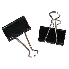 Wedo 64 21425 Metal 1Pièce (S) for Trombone Paper Clips (Black) (S)