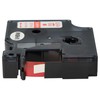 vhbw Schriftband-Kassette Ersatz für Dymo D1, 43615 für Etiketten-Drucker 7m