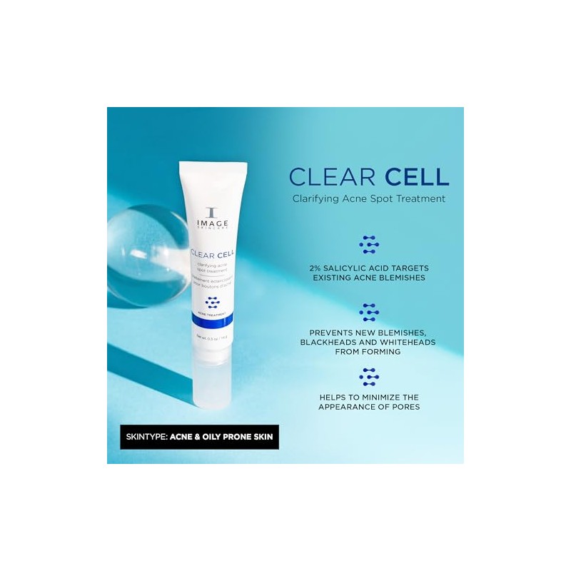 IMAGE Skincare, CLEAR CELL Clarifying Acne Spot Treatment, with Salicylic