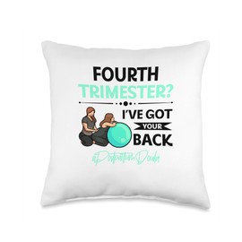 Postpartum Doula Gifts For Doulas Postpartum Doula Child Birth Midwife Throw Pillow, 16x16, Multicolor