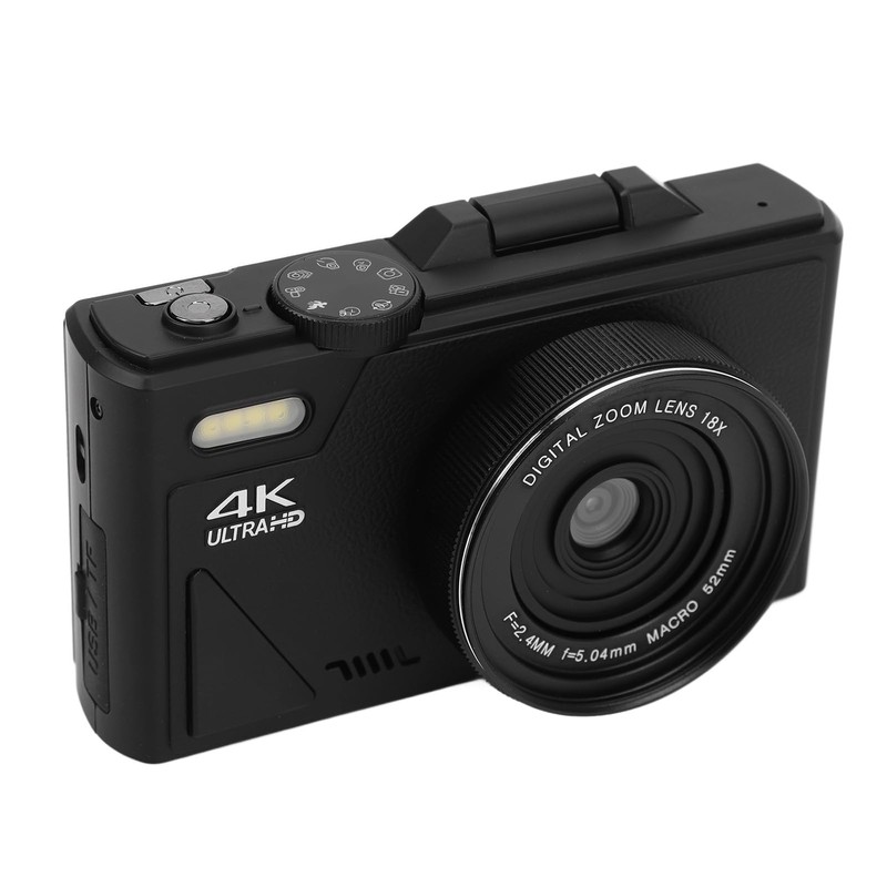 4K Digital Camera for Photography, 64MP UHD Autofocus Vlogging Camera