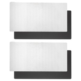 MECCANIXITY 2PCS Resin 3D Printer Flex Building Plate, Spring Steel Flexible Plate and Magnetic Base Platform 224x129mm