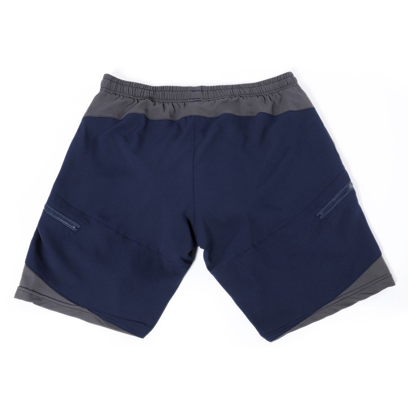 2 In 1 Padded Bike Shorts with Pockets Men Breathable