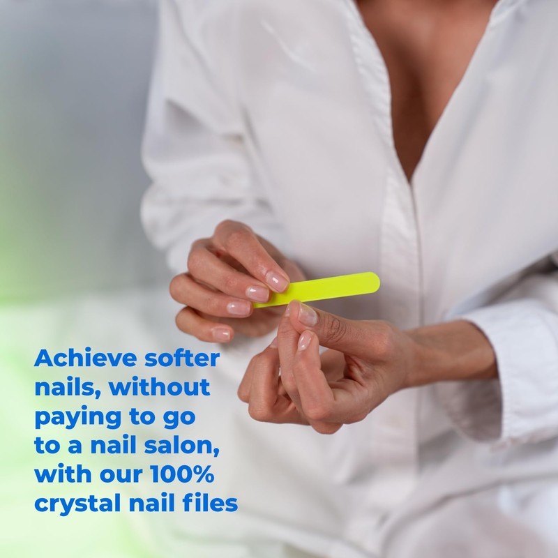 Cristal UP Crystal Nail File 3 in, Glass File Ideal