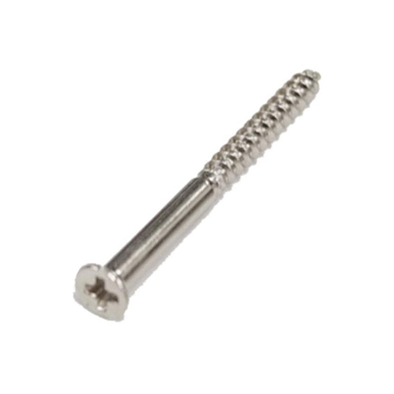 New Hikari Super Wood Screws, X 27 mm Nickel Plated