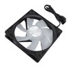 Hydraulic Bearing Case Fan 120mm PWM Intelligent Temperature Control 5V