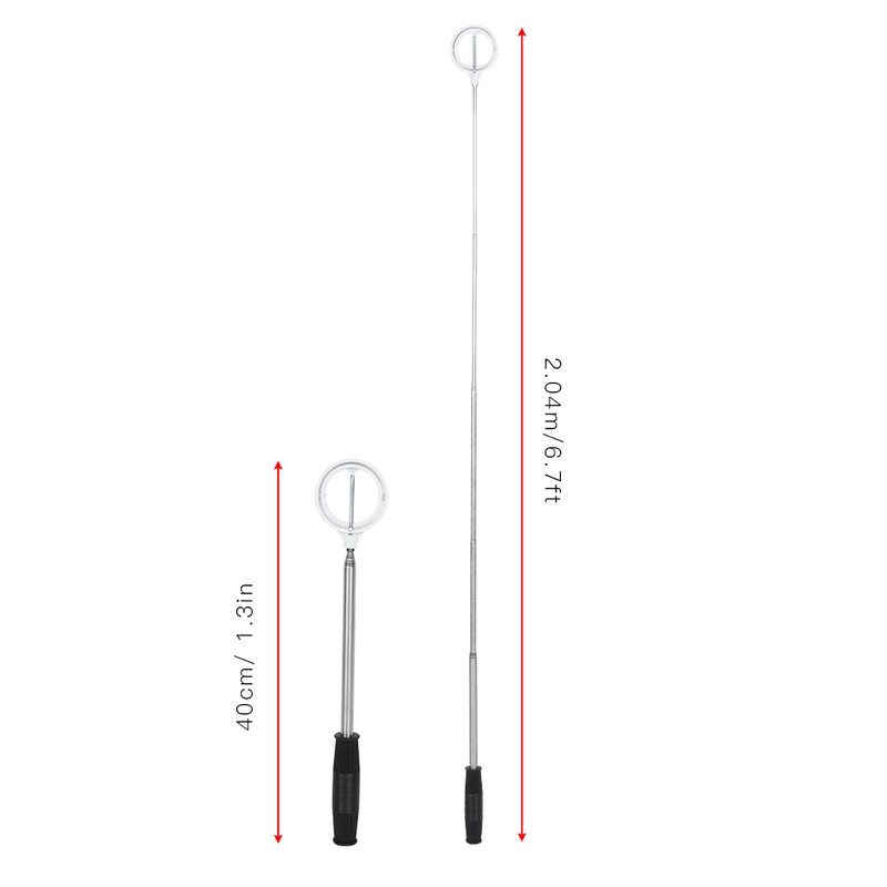8 Sections Telescopic Golf Ball Pick Up Retriever Stainless Steel