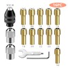 Bkemkri 16 Piece Drill Chuck Adapter Set, Collet Set for