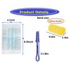 YANHAO 20 PCS Blue Dust Magnet Refills,Disposable Duster Heads,Fluffy Duster