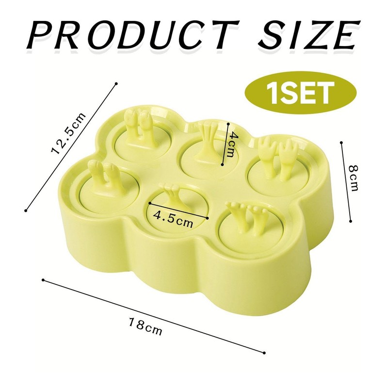 1 Piece Popsicle Mold, DIY Popsicle Mold, Cute Popsicle Mold,