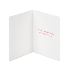 Papyrus Petite Holiday Cards Boxed with Envelopes & Signature Hummingbird Seals, Mistletoe (20-Count)
