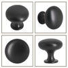 Probrico 10 Pieces Solid Cabinet Door Knob Dresser Handle Mushroom