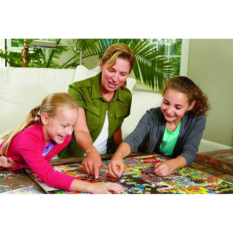 White Mountain Puzzles Friends in Autumn - 1000 Piece Jigsaw