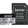 Lexar LMSSIPL128G-BNANU 128GB Professional Silver Plus microSDXC Card, 205MB/s Read,