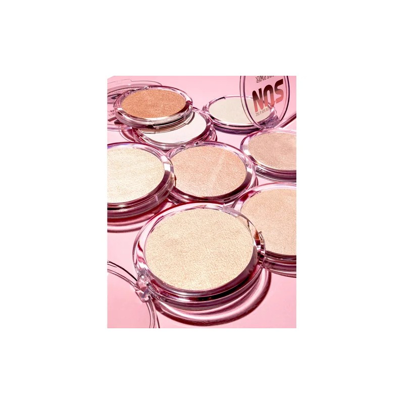 Pink Up, Iluminador En Polvo Compacto, Alta Pingmentación