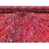 Divastyletextiles Fabric Sold By The Yard Red Beaded Lace Sequin