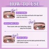 FOINEMYED Lash Clusters 100D Thick Lash Clusters 12-22mm Long Volume