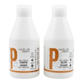 Salerm Hairlab Set Champ? y B?lsamo, Control de Frizz y Nutrici?n Profunda, De 300ml Cada Envase. Lider en Ventas Incluye Regalo