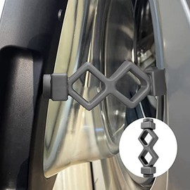 NICENICY Washer Door Holder, [Magnetic] Front Load Washer Door Prop to Keep Front Load Washer Door Open and Clean, 4 Inches Propped Open, Keep Door Ajar to Air and Prevent Damp, Grey