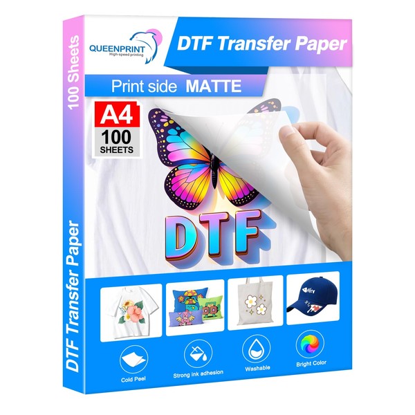 DTF Transfer Paper Degradable Eco-Friendly and Biodegradable - A4 8.3"
