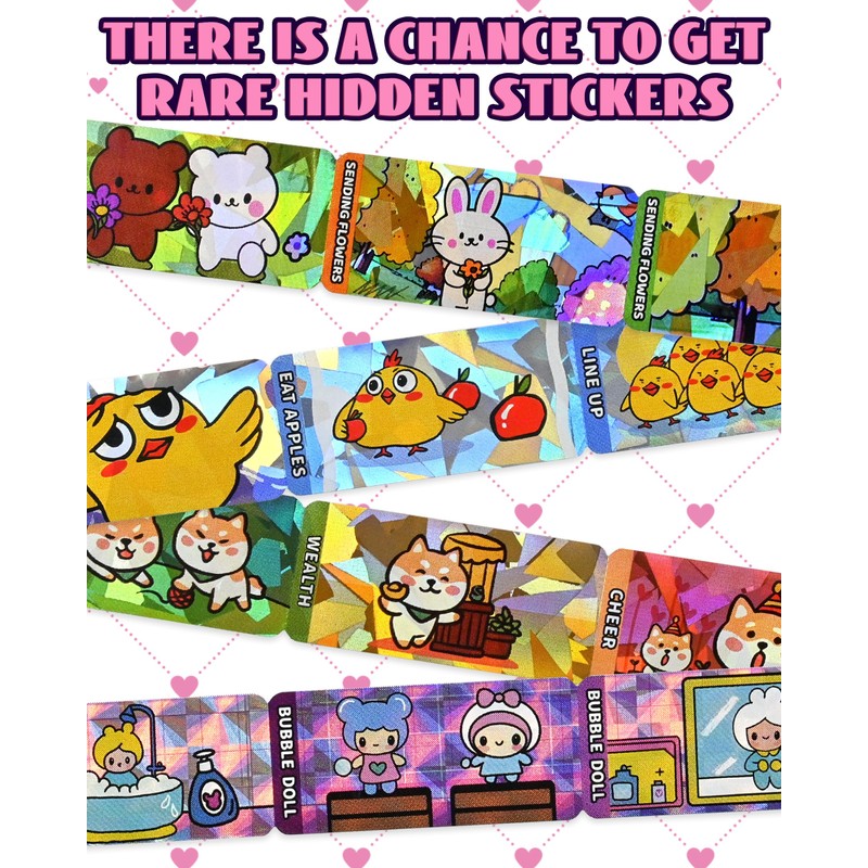 SAYHALO Sticky Rolls Bracelet Making Kit for Kids – 80