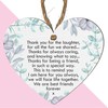 Thank You for the Laughter Heart Plaque | Sentimental Friendship