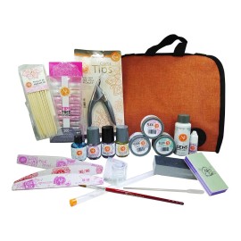 Mc Nails Kit Grande Para Uñas Acrilicas Mc Nails 21 Piezas + Regalo