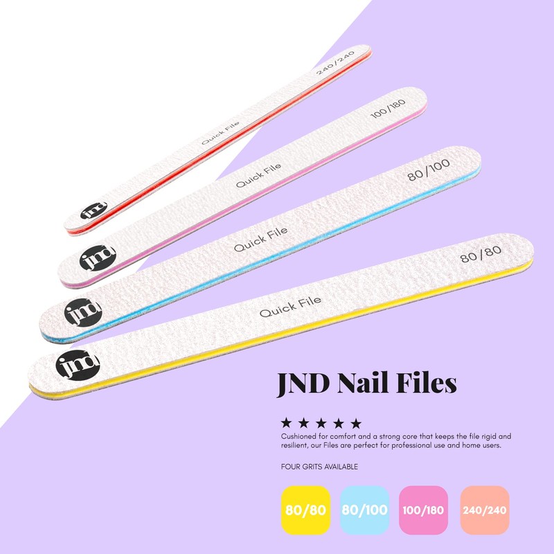 New* JND Professional Salon Grade Double Sided Emery Board Nail