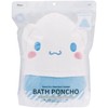 Skater BPO1-A Sanrio Cinnamoroll Bath Poncho with Hood for Kids,