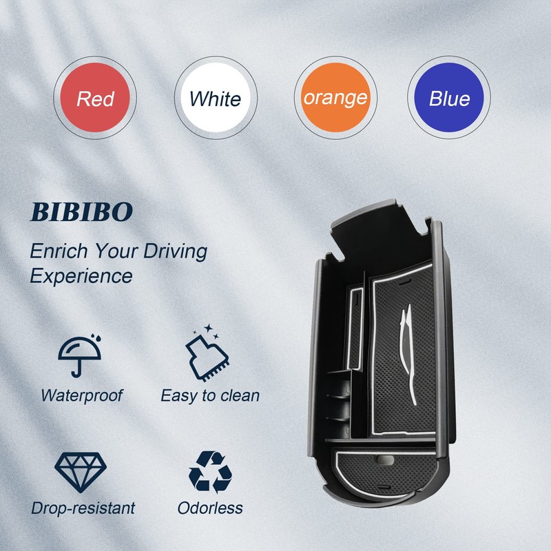 BIBIBO Armrest Storage Box for Toyota C-HR 2016-2023, Centre Console