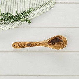 Naturally Med Olive Wood Soup Ladle, 12" L