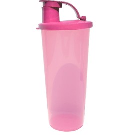 Tupperware 16 Oz Tumbler Shades of Pink Flip Top Seal Lid