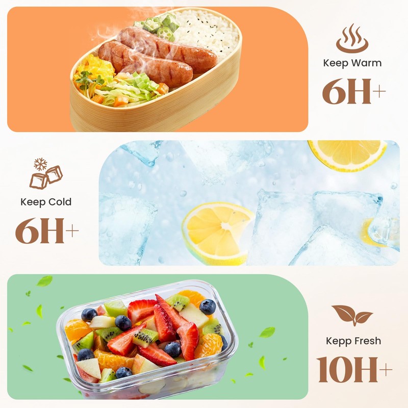 TOSOUATOP Lunch Box Lunch Bag A