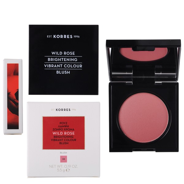 Korres Wild Rose Brightening Vibrant Colour Blush No 24 Dusty