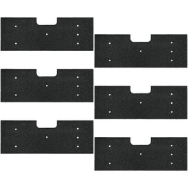 BUXEBUX 6Pcs Washer Dryer Combo Lint Filter Compatible with for GE Profile PFQ97HSPVDS Washer Dryer Combo Hand Washable and Reusable Lint Filter GE# WH01X35719