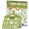 Professor Killamoth Superior Pantry Moth Traps 6-Pack with Pheromones Prime