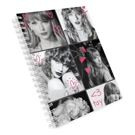 Libreta Pasta Dura Dibujo Musica Personalizable Lf M-t01