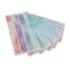 24pcs Bathroom Non Slip Strips Colorful Firm Sticking Waterproof Rubber